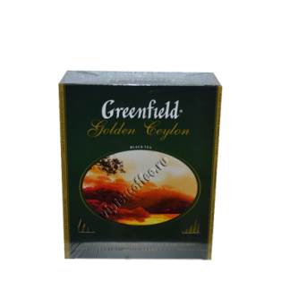 Greenfield - Цейлонский чай 100 пакетиков